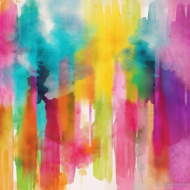 Colorful Watercolor Background