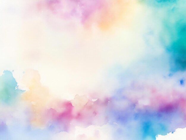 Photo colorful watercolor background