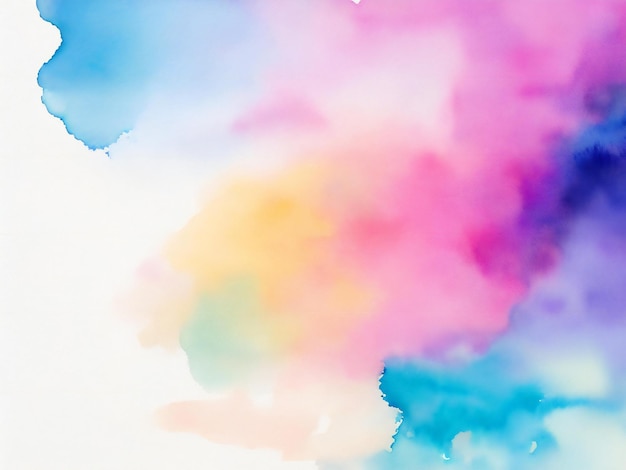 Photo colorful watercolor background