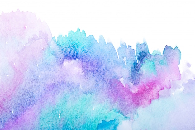 Colorful watercolor background