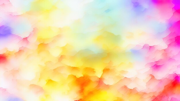 Photo colorful watercolor handpainted abstract background for textures