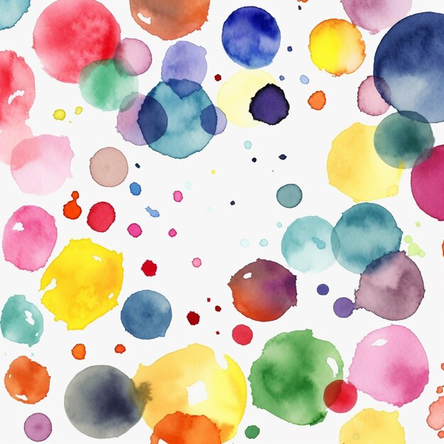 A colorful watercolor painting of a colorful watercolor painting.