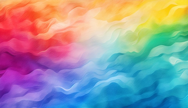 colorful watercolor rainbow background