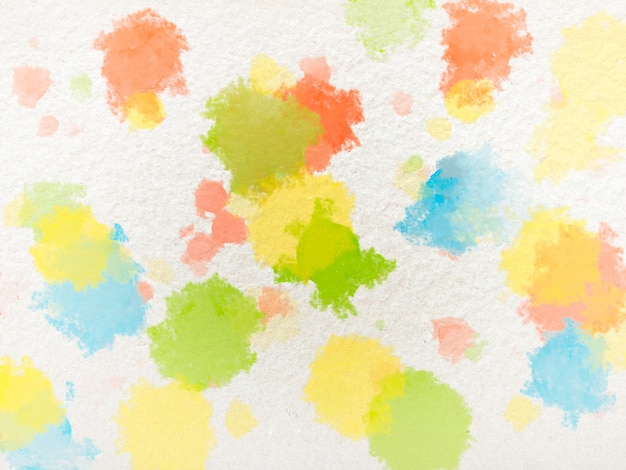 Colorful watercolor splashes for textiles or wallpaper