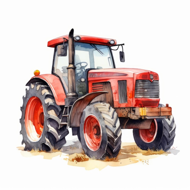 Tractor Color Illustration 11662491 PNG