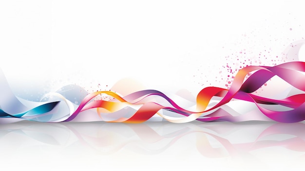 colorful wave background stock