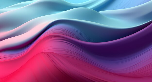 A colorful wave background with a blue background.