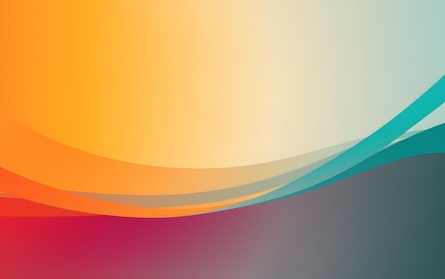 A colorful wave design that is in a colorful background
