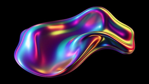 คลื่นหลากสีพร้อมคำว่า "globular" ที่ด้านล่าง