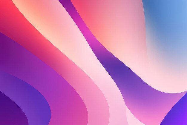 Colorful waves abstract background