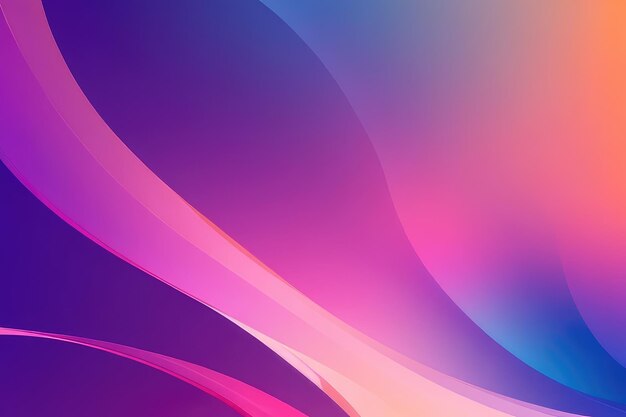 Colorful waves abstract background