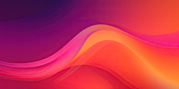 Colorful waves and geometric shapes background pattern wallpaper with colorful color gradient