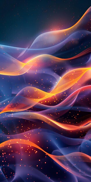 colorful waves