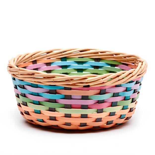 Colorful Wicker basket decorative basket