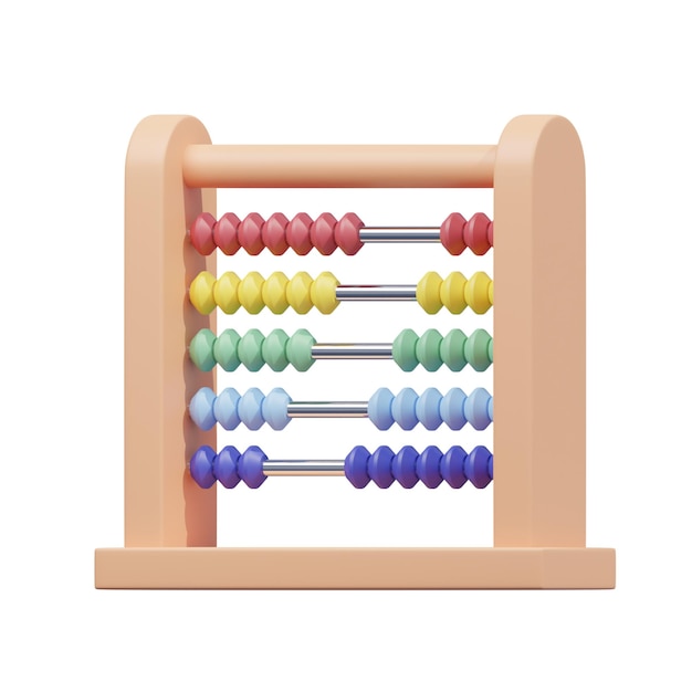Colorful Wooden Abacus Toy