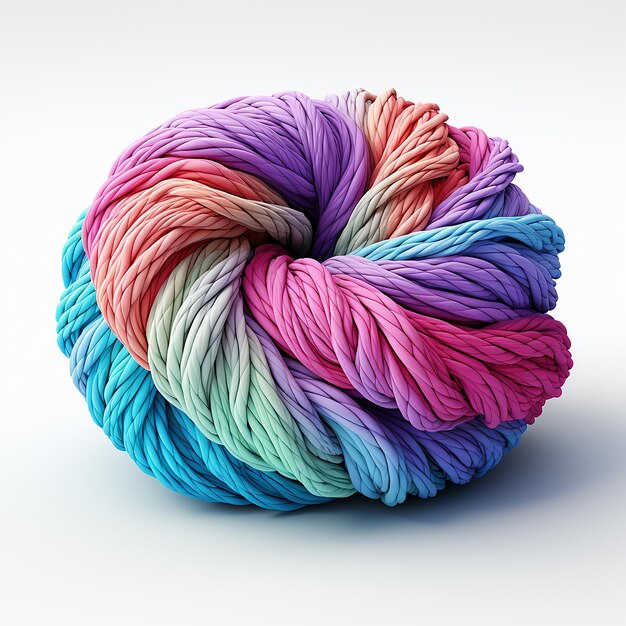 Colorful Yarn for Handcrafting