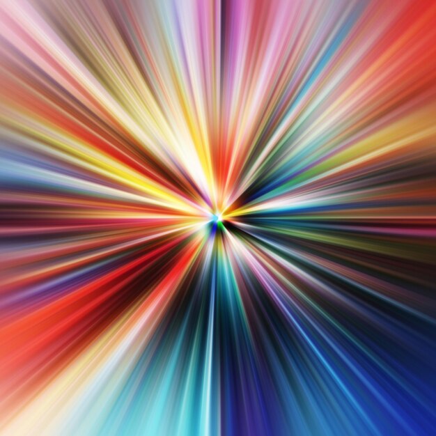 Foto effetto di movimento di zoom colorato sfondio astratto linee colorate sfondio e banner a consistenza colorata modello a gradiente multicolore e carta da parati a consistenza