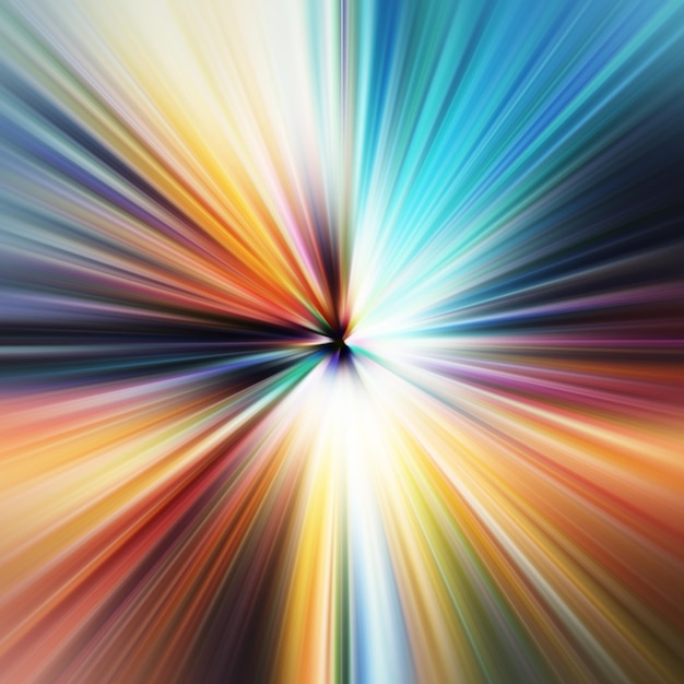 Colorful zoom motion effect Abstract background Color lines Colored texture backdrop and banner Multi color gradient pattern and textured wallpaper