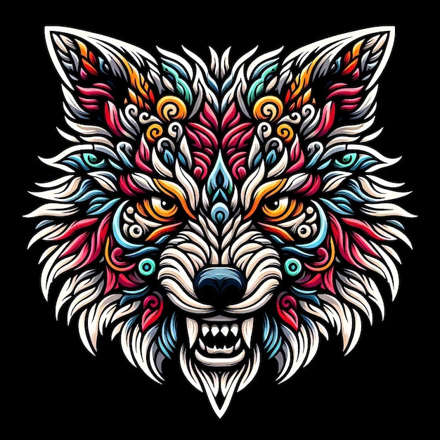 colorfull animal themed pattern texture