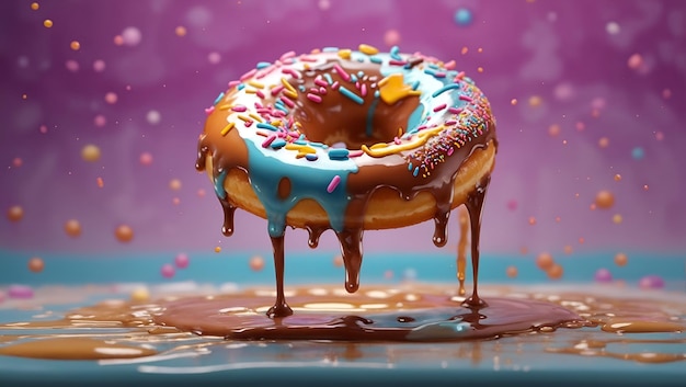 colorfull donut