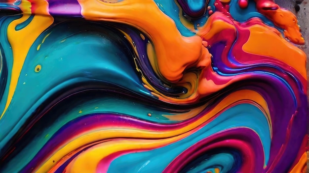 colorfull liquid background