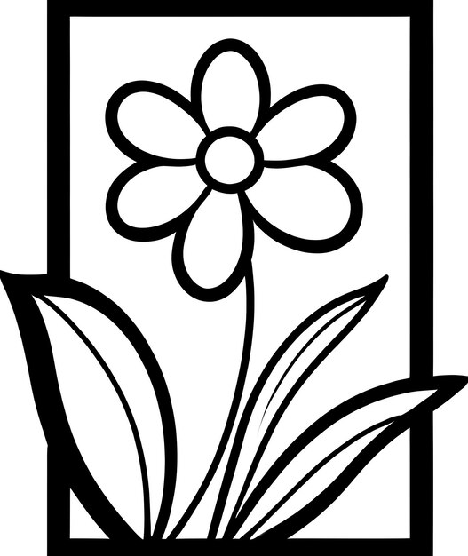 Photo coloring book for children beautiful flowers coloring book anti stress outline floral pattern