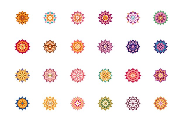 Photo coloring mandala