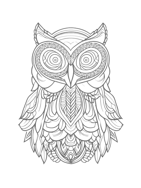 Photo coloring page for adults and kids printable page