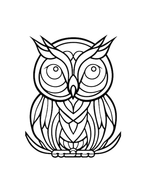 Coloring page for adults and kids Printable page