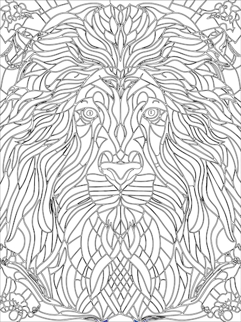 Coloring page for adults Printable page