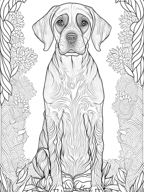 Coloring page for adults Printable