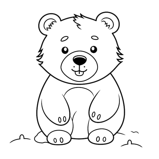 Photo coloring page for kids