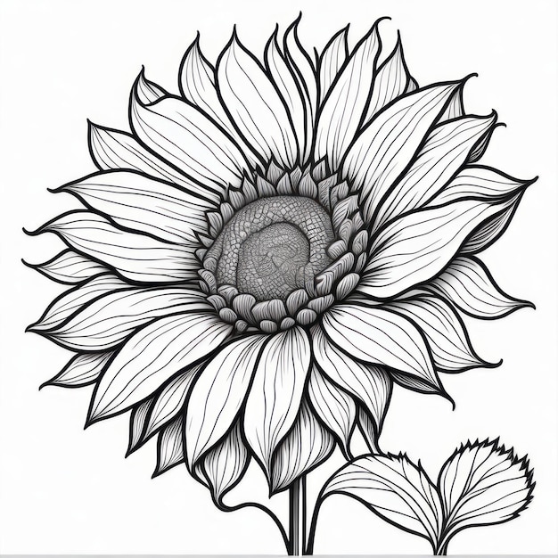 coloring page line art