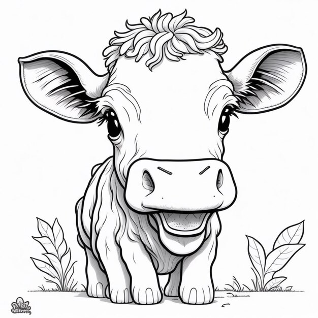 Photo coloring page