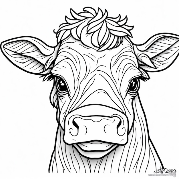 Photo coloring page