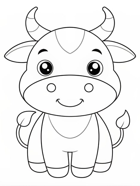 9,000+ Aesthetic Cow Coloring Pages Pictures