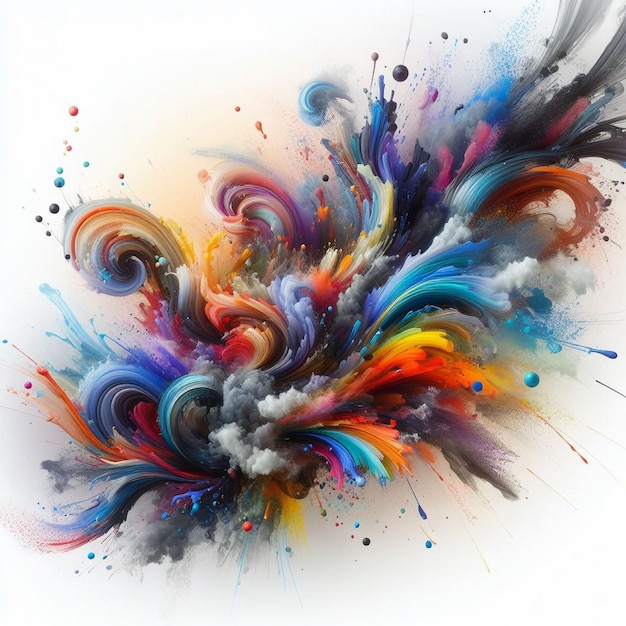 Colors blending Powder burst paint explosion color explosion vibrant colors color splash