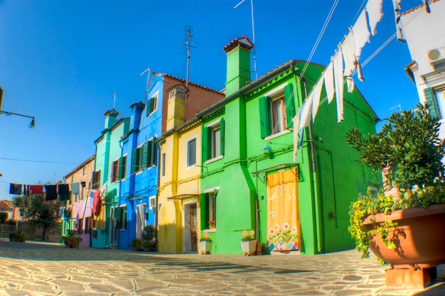 The colors of Burano