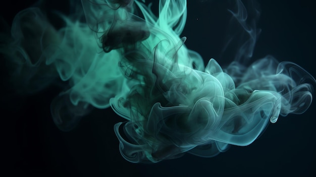 Photo colors smoke background