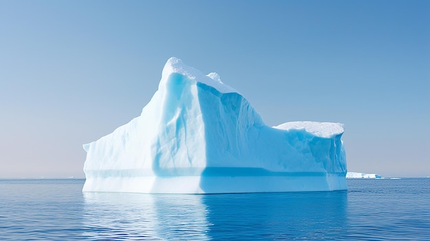 Colossal Iceberg Miles of Ice Wall