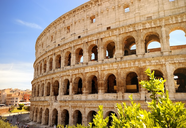 Colosseum (Coliseum) in Rome, Italië.