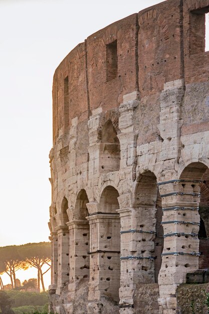 Colosseum stadion gebouw in Rome
