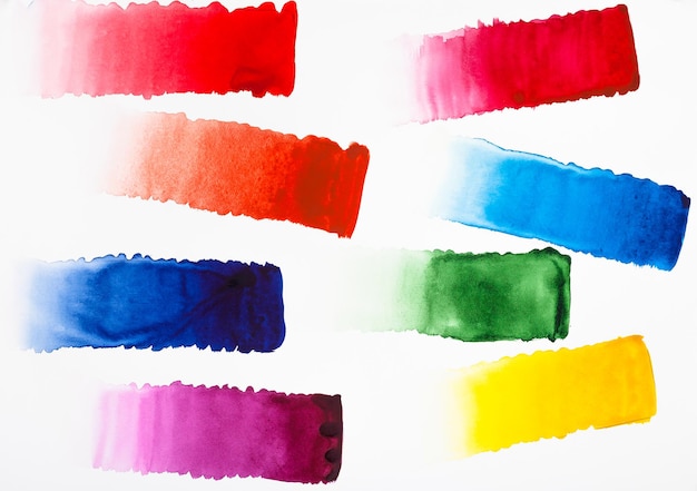 Photo colour gradients by watercolour