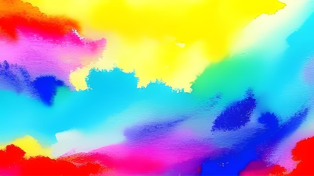 Colour splash water colour background