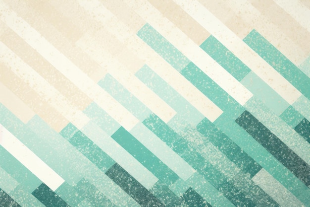 Coloured pattern with stripes in the style of light beige and teal frequent use of diagonals
