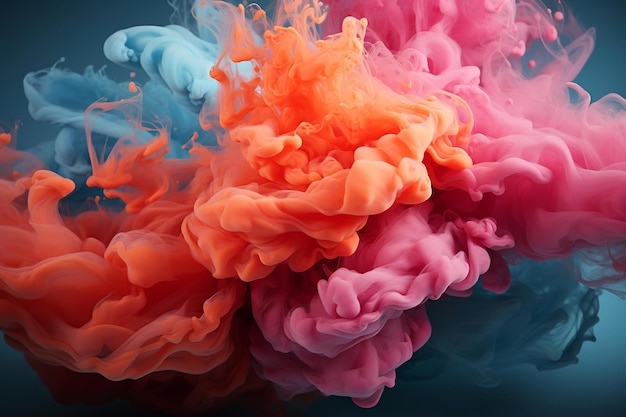 coloured smoke fluid