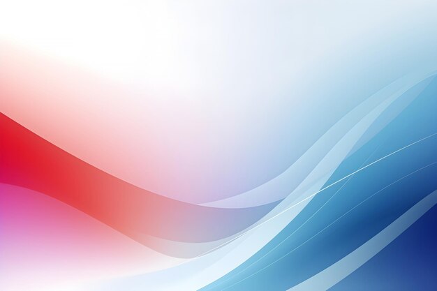 A colourful abstract wavy white background for PowerPoint presentation created by generative AI