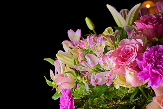 Photo colourful bouquet of flowers a bouquet of appreciation