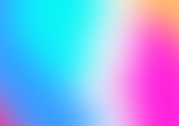 Photo colourful gradient background