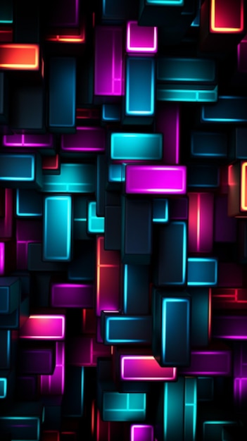 Colourful Neon wallpaper